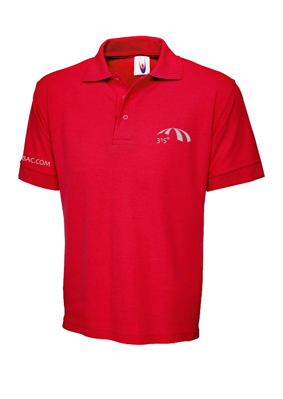 Red/Silver Polo